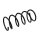 Suspension Spring Set front Ø 12.5 mm EIBACH for e.g. CITROËN BERLINGO