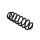 Suspension Spring Set rear coil spring Ø 12.8 mm EIBACH for e.g. VW TOURAN