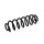 Suspension Spring Set rear coil spring Ø 12.8 mm EIBACH for e.g. VW TOURAN