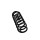 Suspension Spring Set rear coil spring Ø 12.8 mm EIBACH for e.g. VW TOURAN