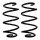 Suspension spring set front axle Ø 15.8 mm 381 mm EIBACH for e.g. MB VITO