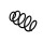 Suspension Spring Set front axle coil spring Ø 15.8 mm EIBACH for e.g. MB VITO