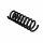 Suspension Spring Set Rear Axle Coil Spring Ø 14.8 mm EIBACH for MB C-CLASS