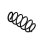 Suspension Spring Set front coil spring Ø 12.8 mm EIBACH for PEUGEOT 308