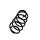 Suspension Spring Set front coil spring Ø 12.8 mm EIBACH for PEUGEOT 308