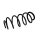 Suspension Spring Set front coil spring Ø 12.8 mm EIBACH for PEUGEOT 308