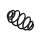 Suspension Spring Set rear coil spring Ø 11.5 mm EIBACH for e.g. OPEL ASTRA