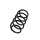 Suspension Spring Set front coil spring Ø 11.8 mm EIBACH for e.g. OPEL CORSA