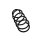 Suspension Spring Set front coil spring Ø 11.8 mm EIBACH for e.g. OPEL CORSA