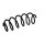 Suspension Spring Set front Ø 12.2 mm EIBACH suitable for PEUGEOT 207 and others