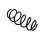Suspension Spring Set front coil spring Ø 11.8 mm EIBACH for e.g. OPEL ASTRA