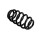 Suspension Spring Set rear coil spring Ø 14.2 mm EIBACH for e.g. OPEL VECTRA