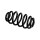 Suspension Spring Set rear coil spring Ø 14.2 mm EIBACH for e.g. OPEL VECTRA