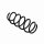 Suspension Spring Set front coil spring Ø 11.2 mm EIBACH for e.g. FORD FIESTA