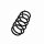 Suspension Spring Set front coil spring Ø 11.2 mm EIBACH for e.g. FORD FIESTA