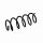 Suspension Spring Set front coil spring Ø 11.2 mm EIBACH for e.g. FORD FIESTA