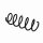Suspension Spring Set front coil spring Ø 11.2 mm EIBACH for e.g. FORD FIESTA