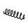 Suspension Spring Set rear coil spring Ø 11,8 mm EIBACH for RENAULT GRAND