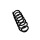 Suspension Spring Set rear coil spring Ø 11,8 mm EIBACH for RENAULT GRAND