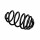 Suspension Spring Set rear coil spring Ø 12.8 mm EIBACH for e.g. OPEL ASTRA