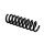 Suspension Spring Set Rear Axle Coil Spring Ø 15 mm EIBACH for MB E-CLASS