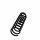 Suspension Spring Set front coil spring Ø 12.8 mm EIBACH for e.g. MB E-CLASS