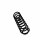 Suspension Spring Set front coil spring Ø 12.8 mm EIBACH for e.g. MB E-CLASS