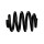 Suspension Spring Set rear coil spring Ø 20 mm EIBACH for e.g. VW MULTIVAN