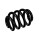 Suspension Spring Set rear coil spring Ø 20 mm EIBACH for e.g. VW MULTIVAN