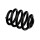 Suspension Spring Set rear coil spring Ø 20 mm EIBACH for e.g. VW MULTIVAN