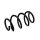 Suspension Spring Set front coil spring Ø 16 mm EIBACH for e.g. FIAT DUCATO
