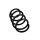 Suspension Spring Set front coil spring Ø 16 mm EIBACH for e.g. FIAT DUCATO