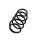 Suspension Spring Set front coil spring Ø 12.5 mm EIBACH for e.g. VW JETTA