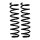 Suspension spring set front axle Ø 13 mm 414 mm EIBACH for e.g. MB E-CLASS