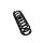 Suspension Spring Set front coil spring Ø 13 mm EIBACH for e.g. MB E-CLASS