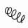 Suspension Spring Set front coil spring Ø 12.5 mm EIBACH for e.g. MB C-CLASS
