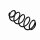 Suspension Spring Set front coil spring Ø 13 mm EIBACH for e.g. FORD MONDEO