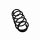 Suspension Spring Set front coil spring Ø 13 mm EIBACH for e.g. FORD MONDEO