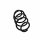 Suspension Spring Set front coil spring Ø 13.2 mm EIBACH for various vehicles