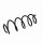 Suspension Spring Set front coil spring Ø 13.2 mm EIBACH for e.g. FIAT DOBLO