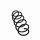 Suspension Spring Set front coil spring Ø 13.2 mm EIBACH for e.g. FIAT DOBLO