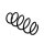 Suspension Spring Set front coil spring Ø 11.5 mm EIBACH for e.g. FORD FIESTA