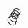 Suspension Spring Set front coil spring Ø 12.5 mm EIBACH for e.g. MB C-CLASS