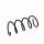 Suspension Spring Set front coil spring Ø 12.5 mm EIBACH for e.g. MB C-CLASS