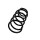 Suspension Spring Set rear coil spring Ø 14.2 mm EIBACH for SUBARU FORESTER