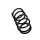 Suspension Spring Set rear coil spring Ø 14.2 mm EIBACH for SUBARU FORESTER