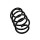 Suspension Spring Set front coil spring Ø 13.2 mm EIBACH for e.g. SEAT LEON