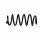 Suspension Spring Set front coil spring Ø 14.2 mm EIBACH for e.g. VW PASSAT