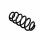 Suspension Spring Set front coil spring Ø 14.2 mm EIBACH for e.g. VW PASSAT