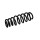 Suspension Spring Set rear coil spring Ø 12,2 mm EIBACH for ALFA ROMEO 159